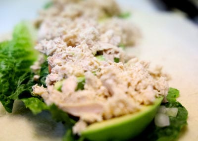 fresh tuna salad at Box Lunch